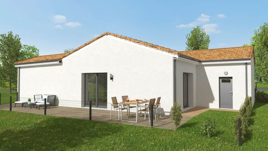 Terrain + Maison neuve de 85 m² à Saint-Michel-Chef-Chef