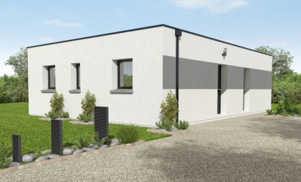 Terrain + Maison neuve de 75 m² à Basse-Goulaine