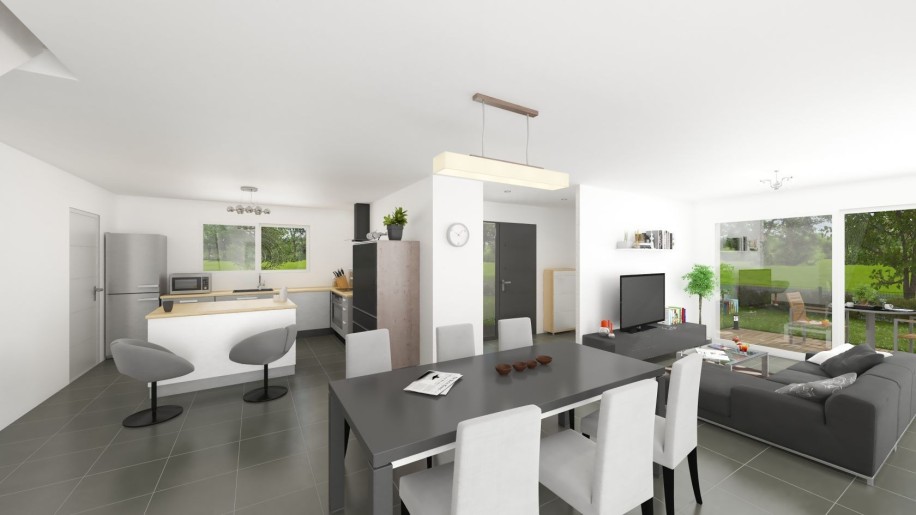 Terrain + Maison neuve de 120 m² à Clisson