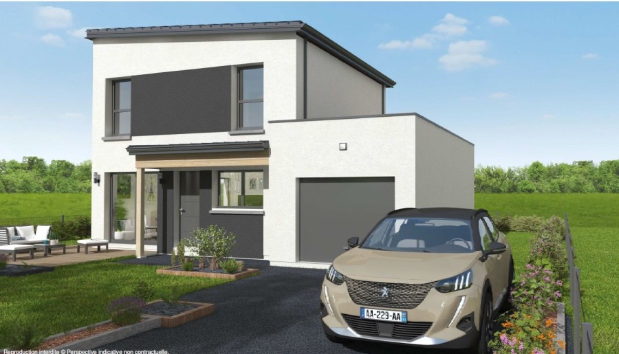 Terrain + Maison neuve de 94 m² à Haute-Goulaine