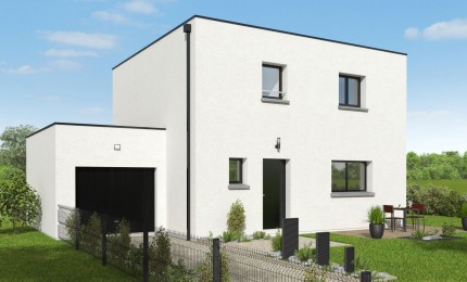 Terrain + Maison neuve de 105 m² à Baden