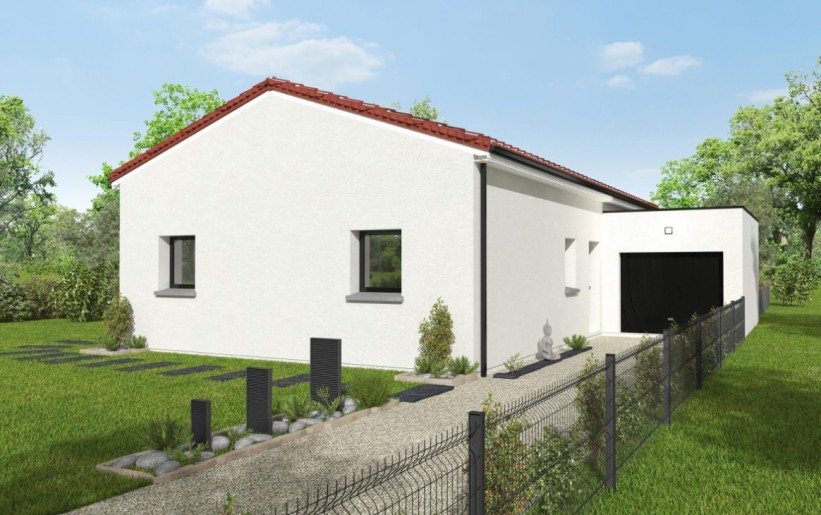 Terrain + Maison neuve de 95 m² à Rezé