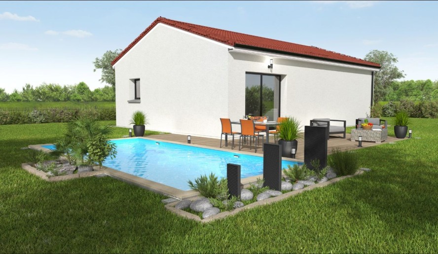 Terrain + Maison neuve de 75 m² à Gétigné