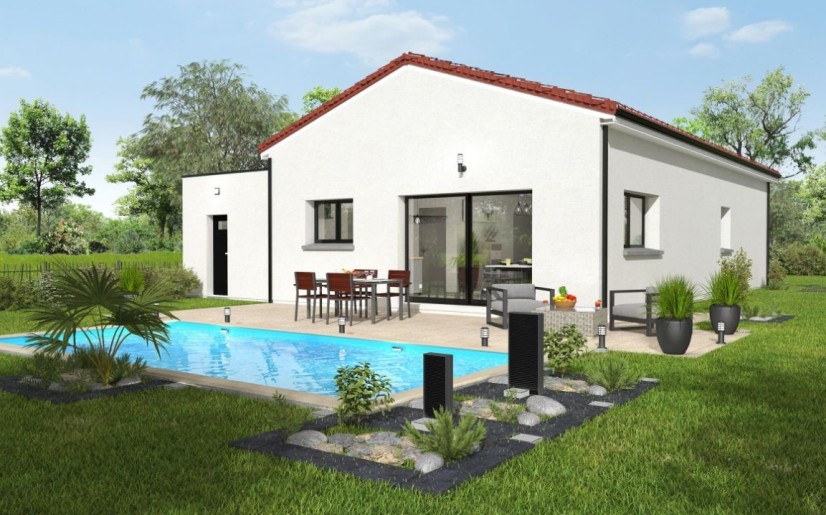 Terrain + Maison neuve de 95 m² à Gétigné