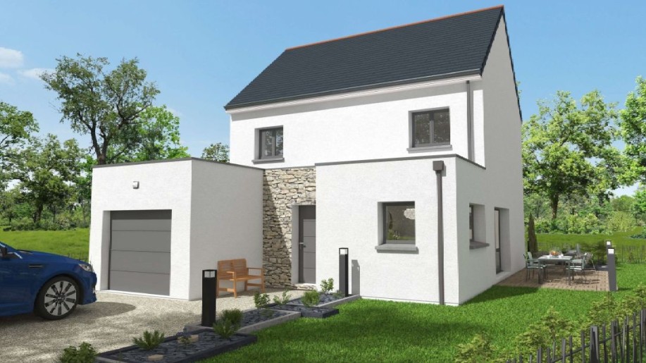 Terrain + Maison neuve de 109 m² à Saint-Malo-de-Guersac