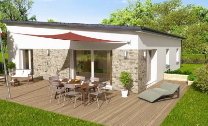 Terrain + Maison neuve de 84 m² à Les Sorinières