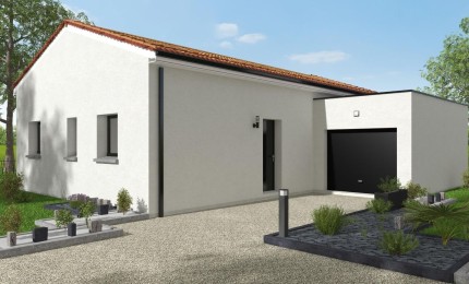 Terrain + Maison neuve de 85 m² à Les Sorinières