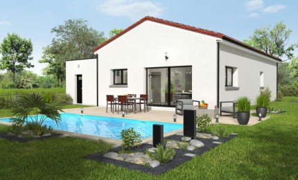Terrain + Maison neuve de 95 m² à Gétigné