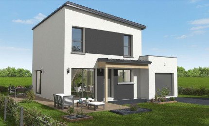 Terrain + Maison neuve de 95 m² à Haute-Goulaine