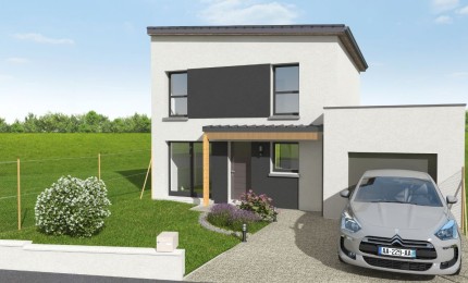 Terrain + Maison neuve de 93 m² à Basse-Goulaine