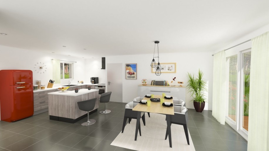 Terrain + Maison neuve de 112 m² à Haute-Goulaine
