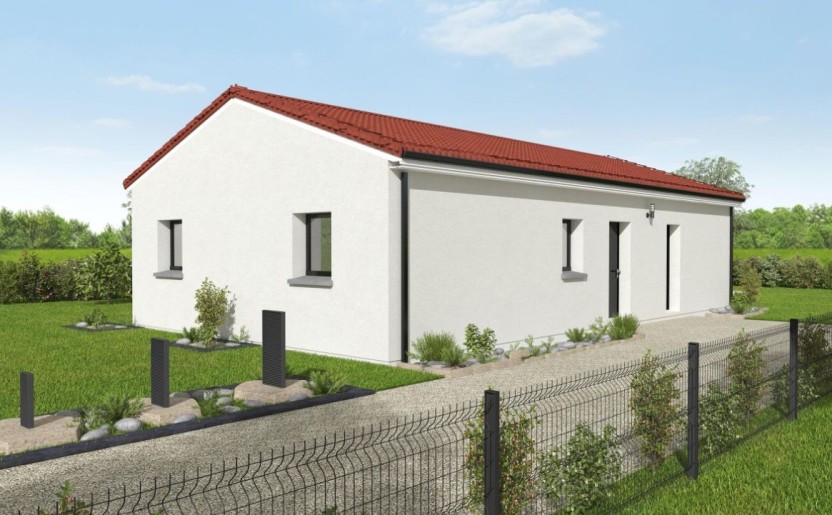 Terrain + Maison neuve de 95 m² à Bouaye
