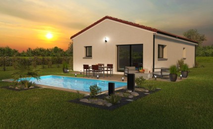 Terrain + Maison neuve de 95 m² à Basse-Goulaine