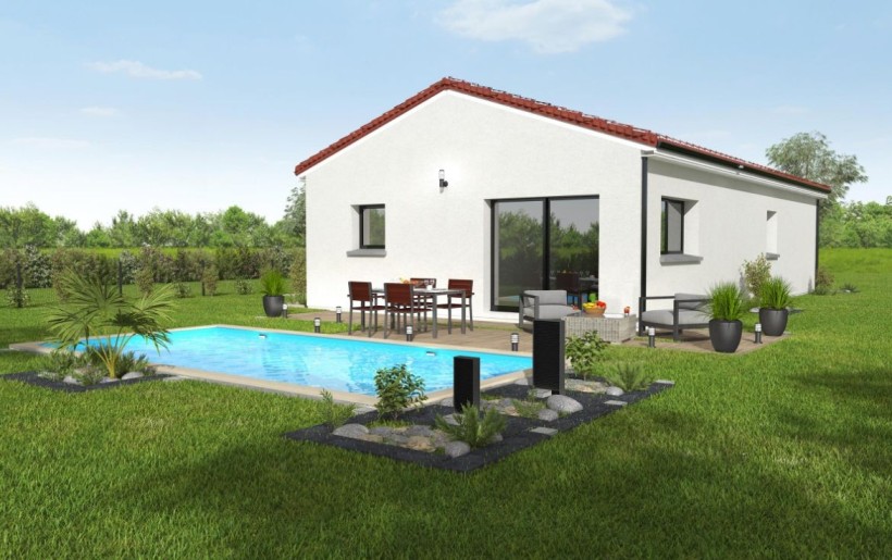 Terrain + Maison neuve de 95 m² à Basse-Goulaine