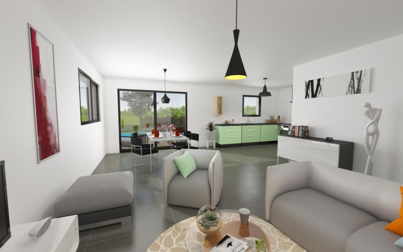Terrain + Maison neuve de 95 m² à Basse-Goulaine