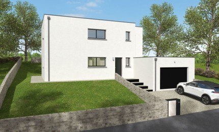 Terrain + Maison neuve de 124 m² à Montreuil-Juigné