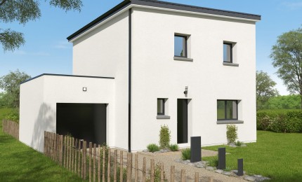 Terrain + Maison neuve de 95 m² à Le Petit-Fougeray