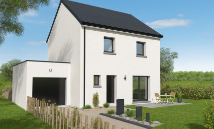Terrain + Maison neuve de 95 m² à L'Hermitage