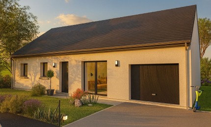 Terrain + Maison neuve de 95&nbsp;m² à Fougères