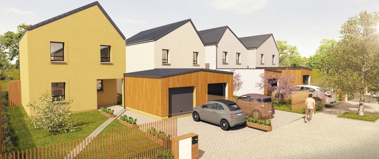 Terrain + Maison neuve de 86&nbsp;m² à Noyal-Châtillon-sur-Seiche