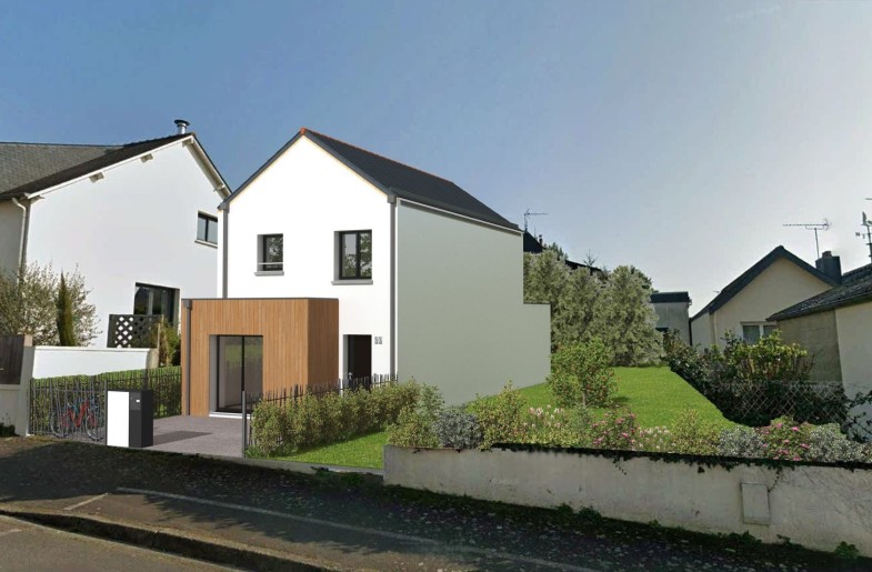 Terrain + Maison neuve de 125&nbsp;m² à Bain-de-Bretagne