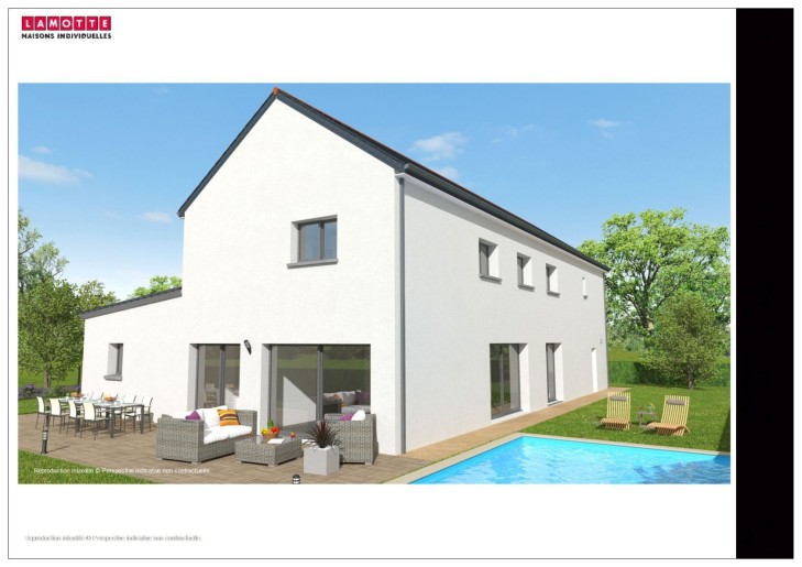 Terrain + Maison neuve de 243&nbsp;m² à Châteaugiron