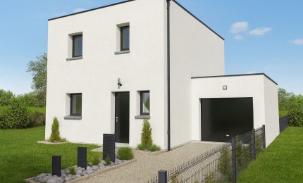 Terrain + Maison neuve de 95&nbsp;m² à Crevin
