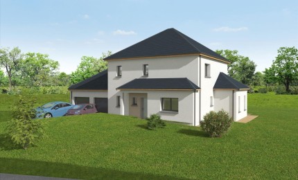 Terrain + Maison neuve de 134&nbsp;m² à Cardroc