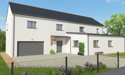 Terrain + Maison neuve de 243&nbsp;m² à Châteaugiron