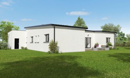 Terrain + Maison neuve de 130&nbsp;m² à Martigné-Ferchaud