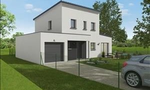 Terrain + Maison neuve de 97&nbsp;m² à Domagné