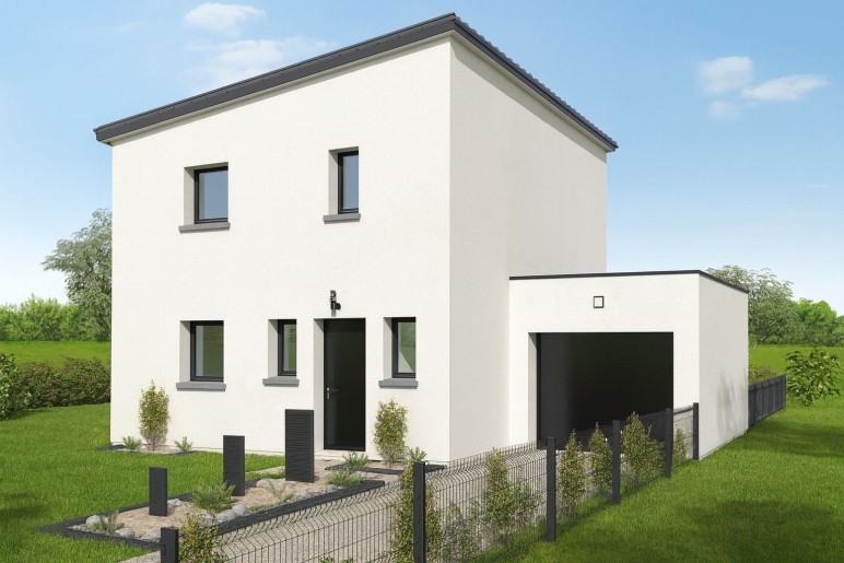 Terrain + Maison neuve de 95&nbsp;m² à Cintré