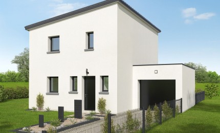 Terrain + Maison neuve de 95&nbsp;m² à Cintré
