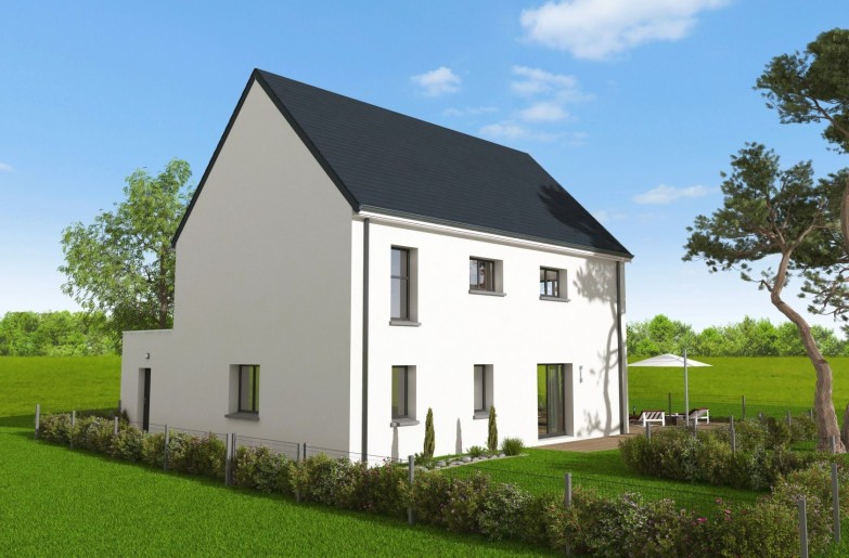 Terrain + Maison neuve de 126&nbsp;m² à Saint-Sauveur-des-Landes