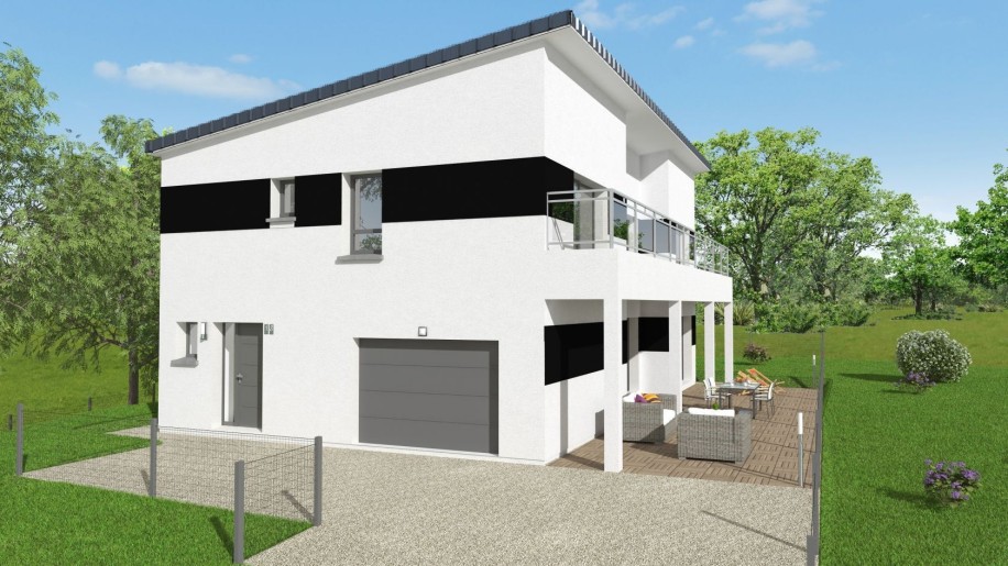 Terrain + Maison neuve de 184&nbsp;m² à La Bouëxière