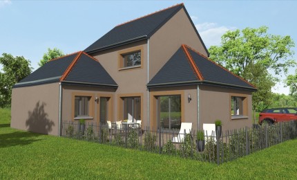 Terrain + Maison neuve de 107&nbsp;m² à La Bouëxière