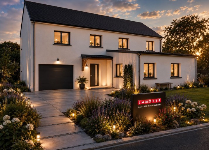 Terrain + Maison neuve de 243&nbsp;m² à Louvigné-de-Bais