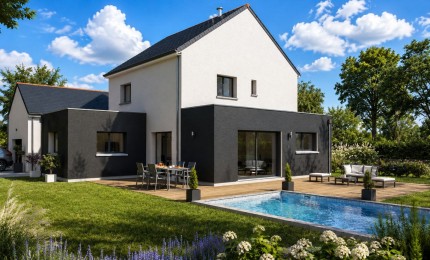 Terrain + Maison neuve de 150&nbsp;m² à La Chapelle-Chaussée