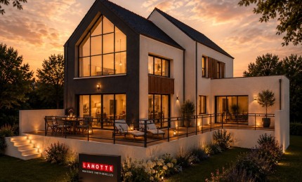 Terrain + Maison neuve de 230&nbsp;m² à Mordelles