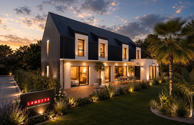 Terrain + Maison neuve de 130&nbsp;m² à Bruz