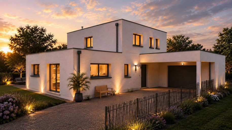 Terrain + Maison neuve de 169&nbsp;m² à Lohéac