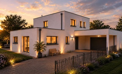Terrain + Maison neuve de 169&nbsp;m² à Lohéac