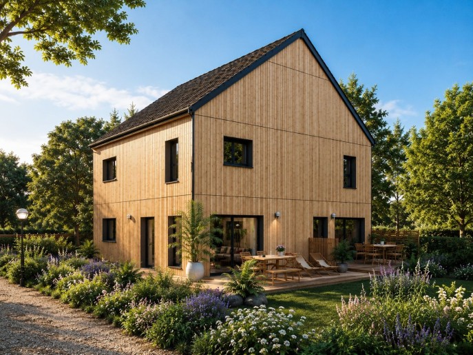 Terrain + Maison neuve de 75&nbsp;m² à Malville