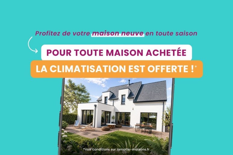 Terrain + Maison neuve de 85&nbsp;m² à Fougères