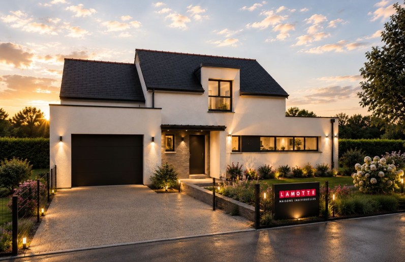 Terrain + Maison neuve de 120&nbsp;m² à Ossé