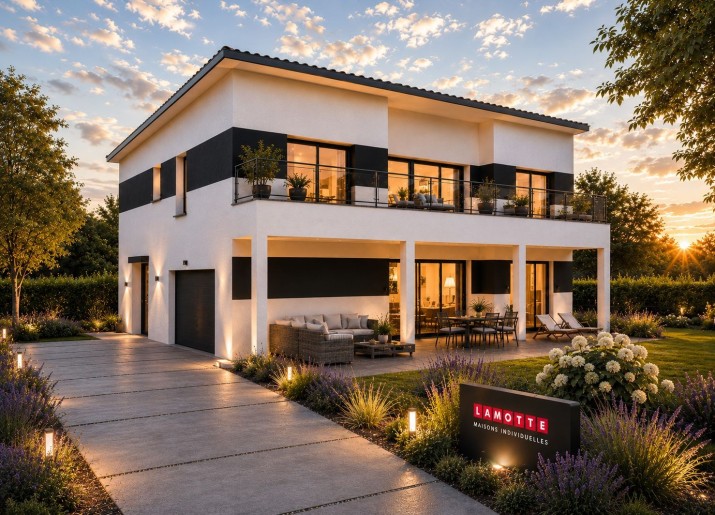 Terrain + Maison neuve de 184&nbsp;m² à La Bouëxière