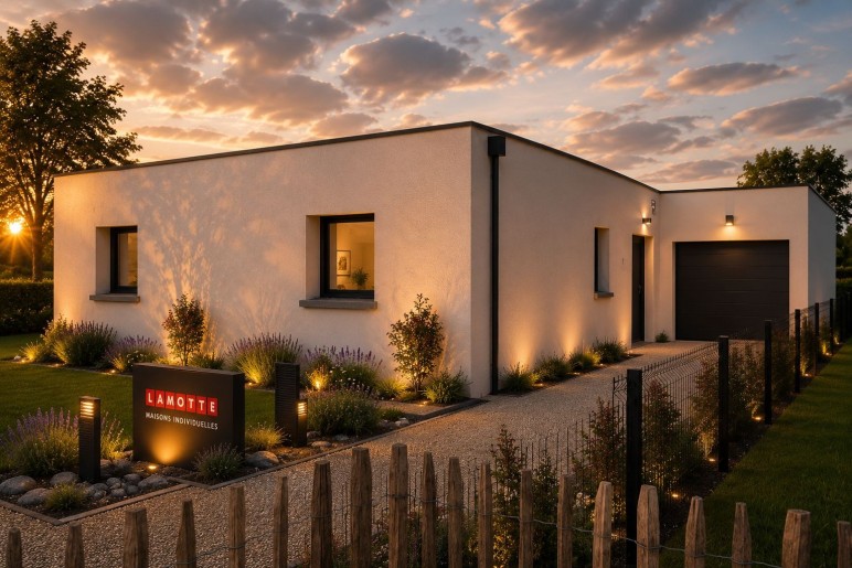Terrain + Maison neuve de 75&nbsp;m² à Cornillé