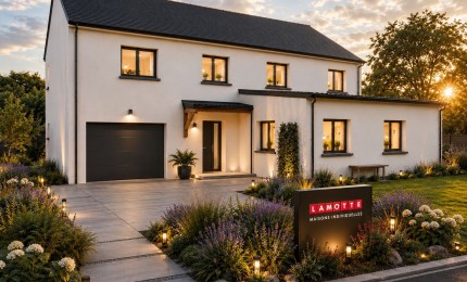 Terrain + Maison neuve de 243&nbsp;m² à Louvigné-de-Bais