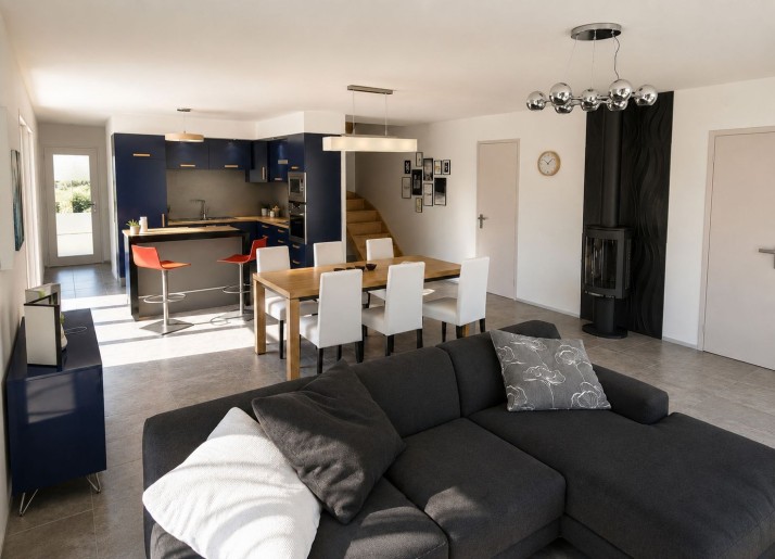 Terrain + Maison neuve de 106&nbsp;m² à Gévezé