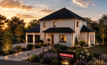 Terrain + Maison neuve de 134&nbsp;m² à Montreuil-sur-Ille